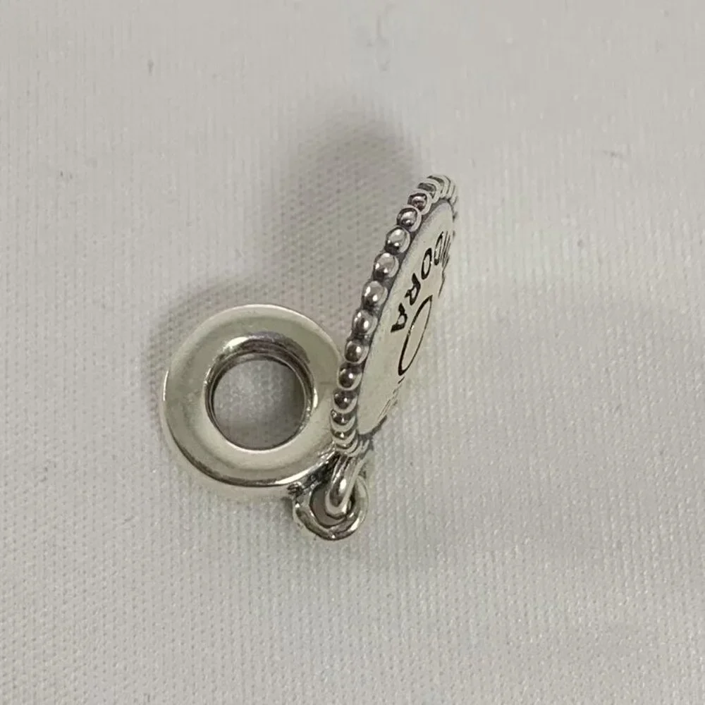 Pandora Texas Rangers Baseball Charm Pendant, S925 Silver Jewelry